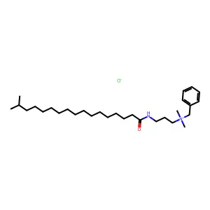 Isostearaminopropalkonium chloride structure