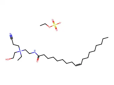 C27H52N3O2.C2H5O4S structure