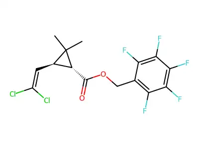 Fenfluthrin structure
