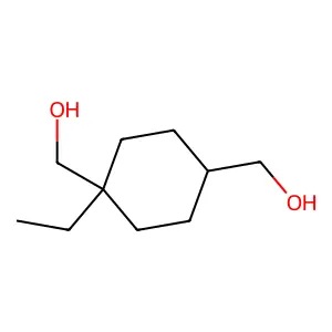 1,4-Cyclohexanedimethanol, 1-ethyl- structure