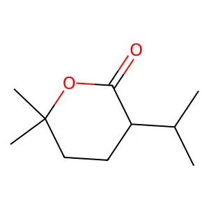 2-(Isopropyl)-5,5-dimethyl-1,5-pentanolide structure
