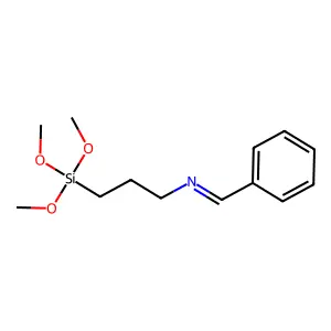 N-(Phenylmethylene)-3-(trimethoxysilyl)-1-propanamine structure