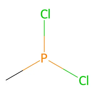 Methyl phosphonous dichloride structure