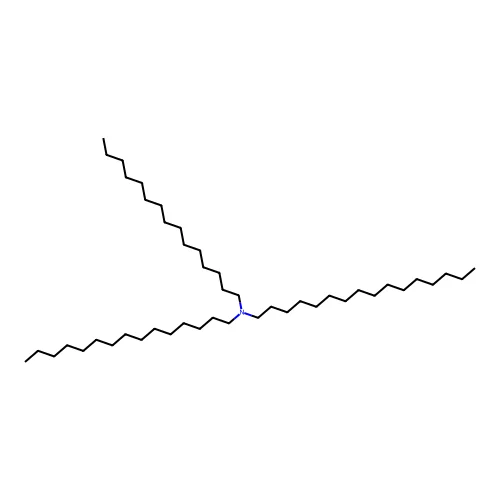 N,N-di(pentadecyl)hexadecan-1-amine structure
