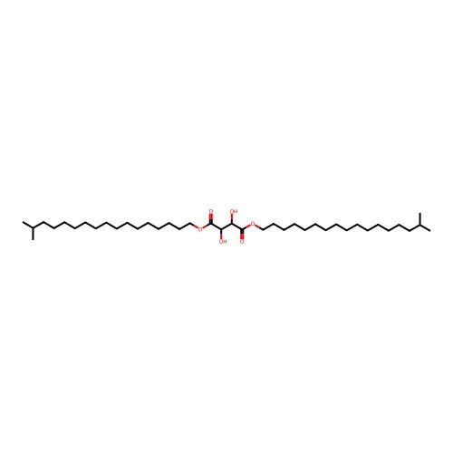 Diisostearyl tartrate structure
