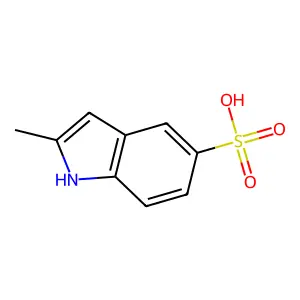 1H-Indole-5-sulfonic acid, 2-methyl- structure