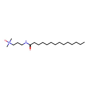 Myristamidopropylamine oxide structure
