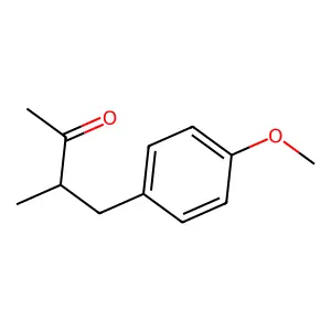 2-Butanone, 4-(4-methoxyphenyl)-3-methyl- structure