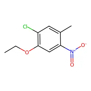 5-Chloro-4-ethoxy-2-nitrotoluene structure