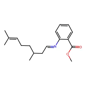 Citronellal methylanthranilate structure