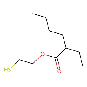 2-Mercaptoethyl 2-ethylhexanoate structure