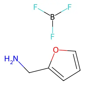 Boron(1+), difluoro(2-furanmethanamine-kappaN2,kappaO1)-, fluoride (1:1), (T-4)- structure