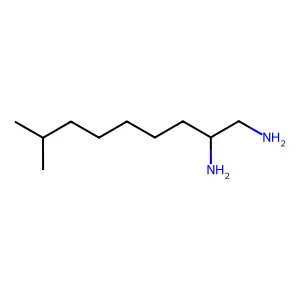 Isodecanediamine structure