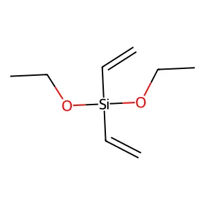 Silane, diethenyldiethoxy- structure