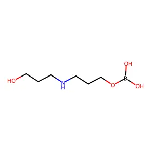 1-Propanol, 3-((3-(boronooxy)propyl)amino)- structure