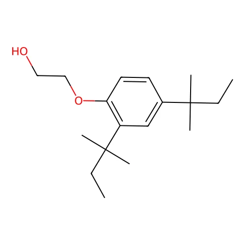 2-[2,4-Bis(2-methylbutan-2-yl)phenoxy]ethanol structure