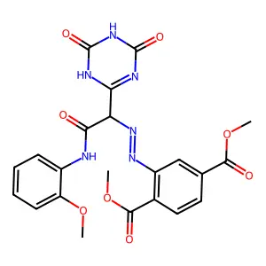 Pigment Yellow 182 structure