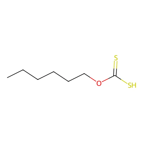 Hexyl-xanthic acid structure