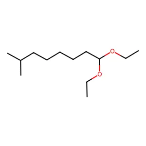 Isononane, 1,1-diethoxy- structure