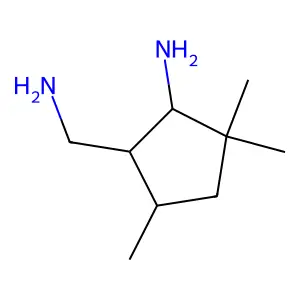 Cyclopentanemethanamine, 2-amino-3,3,5-trimethyl- structure