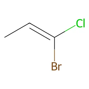 1-Propene, 1-bromo-1-chloro- structure