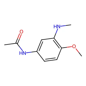 N-[4-Methoxy-3-(methylamino)phenyl]acetamide structure