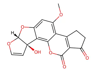 AFLATOXIN M1 structure