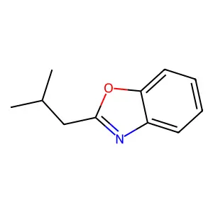 2-Isobutylbenzoxazole structure