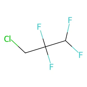 3-Chloro-1,1,2,2-tetrafluoropropane structure