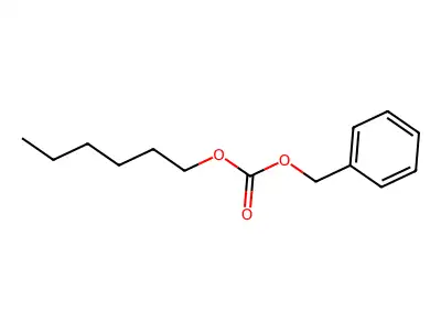 Carbonic acid, hexyl benzyl ester structure