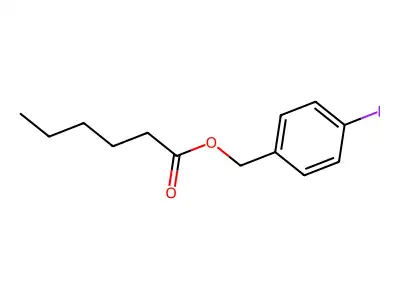 (4-Iodophenyl)methyl hexanoate structure