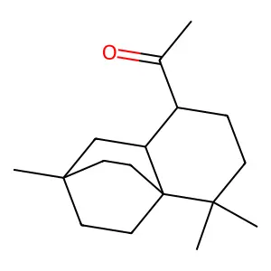 Ethanone, 1-(octahydro-2,5,5-trimethyl-2H-2,4a-ethanonaphthalen-8-yl)- structure