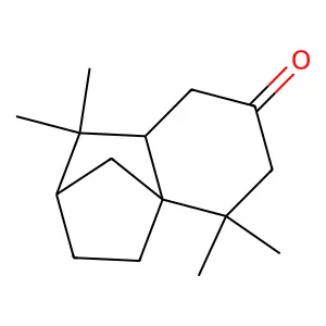 7H-2,4a-Methanonaphthalen-7-one, octahydro-1,1,5,5-tetramethyl- structure