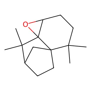 Isolongifolene epoxide structure