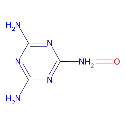 Melamine formaldehyde structure