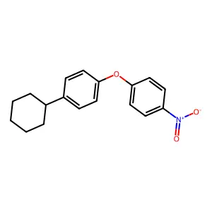 Benzene, 1-cyclohexyl-4-(4-nitrophenoxy)- structure