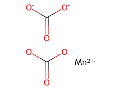 Manganous dicarbonate structure
