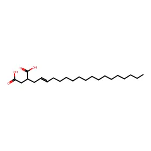 Butanedioic acid, 2-(2-octadecen-1-yl)- structure
