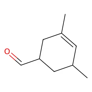 3,5-Dimethyl-3-cyclohexene carboxaldehyde structure