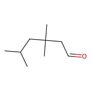 Hexanal, 3,3,5-trimethyl- structure