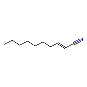 2-Decenenitrile structure