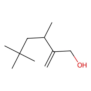 1-Hexanol, 3,5,5-trimethyl-2-methylene- structure
