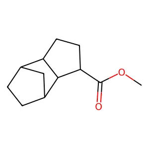 4,7-Methano-1H-indenecarboxylic acid, octahydro-, methyl ester structure