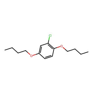 1,4-Dibutoxy-2-chlorobenzene structure