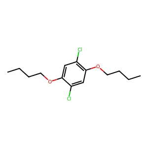 1,4-Dibutoxy-2,5-dichlorobenzene structure