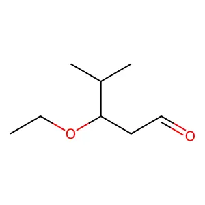 Pentanal, 3-ethoxy-4-methyl- structure