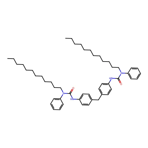 Urea, N,N''-(methylenedi-4,1-phenylene)bis(N'-(dodecylphenyl)- structure