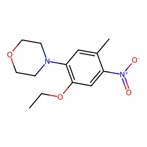 4-(2-Ethoxy-5-methyl-4-nitrophenyl)morpholine structure