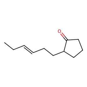 2-(3-Hexen-1-yl)cyclopentanone structure