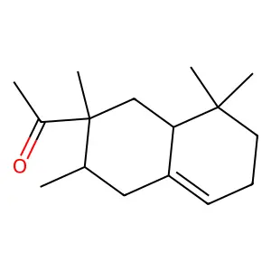 1-(2,3,8,8-Tetramethyl-1,2,3,4,6,7,8,8a-octahydronaphthalen-2-yl)ethanone structure